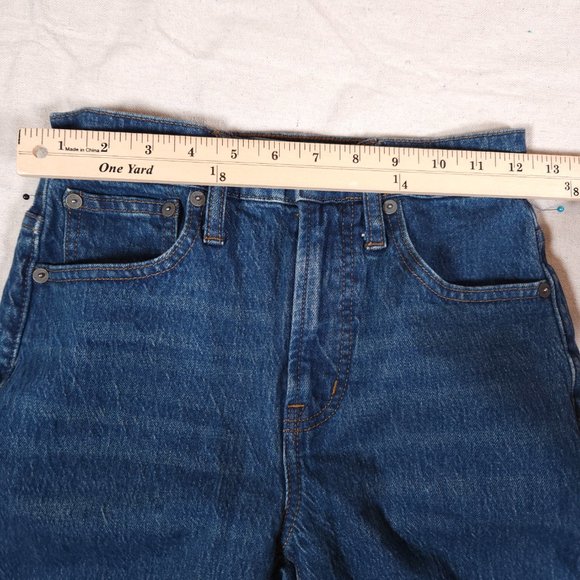 Madewell Blue Jeans Womens Label Size 23 Perfect Vintage Jean Denim Pants Casual - Picture 3 of 13